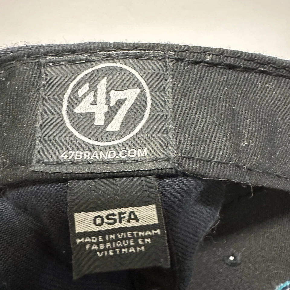 Gorra de béisbol Seattle Mariners MLB - negra azul marino marca 47 Foto 3 de 4