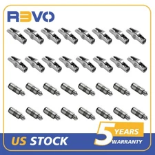 REVO 32pcs Inlet & Exhaust Rocker Arms Valve Lifters for 05-06 Jeep Liberty 2.8L