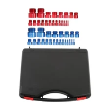 44 Pcs Nut and Bolt Thread Checker Sets Nut and Bolt Gauges 23 Inch & 21 Metri