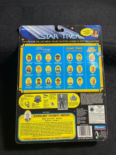 Star Trek TNG Picard as Galen the Pirate. USED Vintage. Playmates Toys PLZ READ - Picture 3 of 3