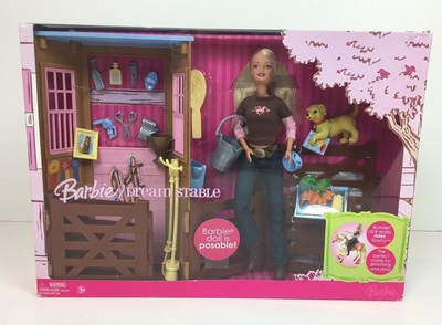 barbie dream horse stable