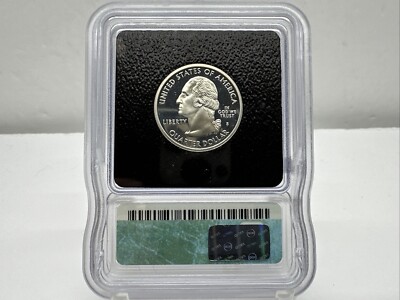 2003 S Proof Silver Arkansas State Quarter ICG PR70DCAM BX5