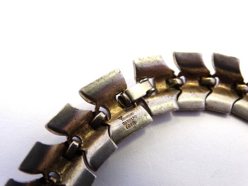 Gargantilla Collar Espiga Tono Plata Alfred Philippe Corona Trifari De Colección - Imagen 6 de 6