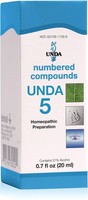 Unda 5 Numbered Compounds Homepathic Remedy 0.7 Fl Oz 20 Ml Unda 5 Numbered Compounds Homepathic Remedy 0.7 Fl Oz 20 Ml