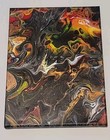 Abstract Art Original Custom Acrylic Paint Pouring Painting 9x12 Canvas Signed