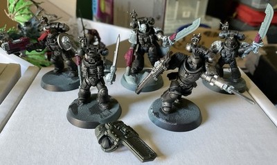 Warhammer 40K - Space Marines Deathwatch - 5x Veterans Kill Team (R10) Exc