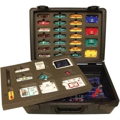Elenco SC-750R Multicolor Extreme Snap Circuits Set With Case