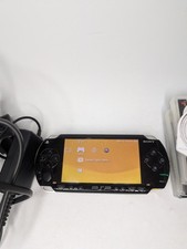 Sony PSP Model 1003 With 5 Games 1 Umd Movie Original Power Supply Used