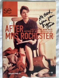After Mrs Rochester Theatre Programme Signed By Diana Quick