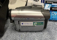 Sony Handycam DCR-HC28 Mini DV Camcorder Carl Zeiss Lens 20x Zoom