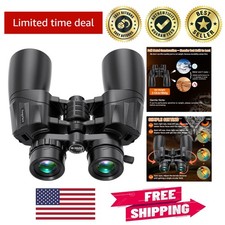 High-Powered 10-30x50 Zoom Binoculars - Perfect for Bird Watching Concerts