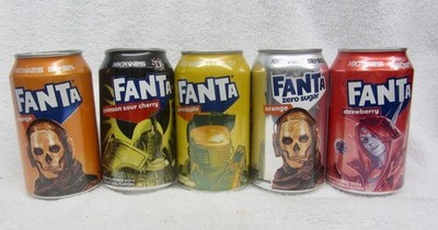 Fanta XBox 2026 ltd Edition Soda Cans Set of 5 Can EMPTY