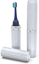 Large Electric Toothbrush Travel Case, Vented Lock Design White