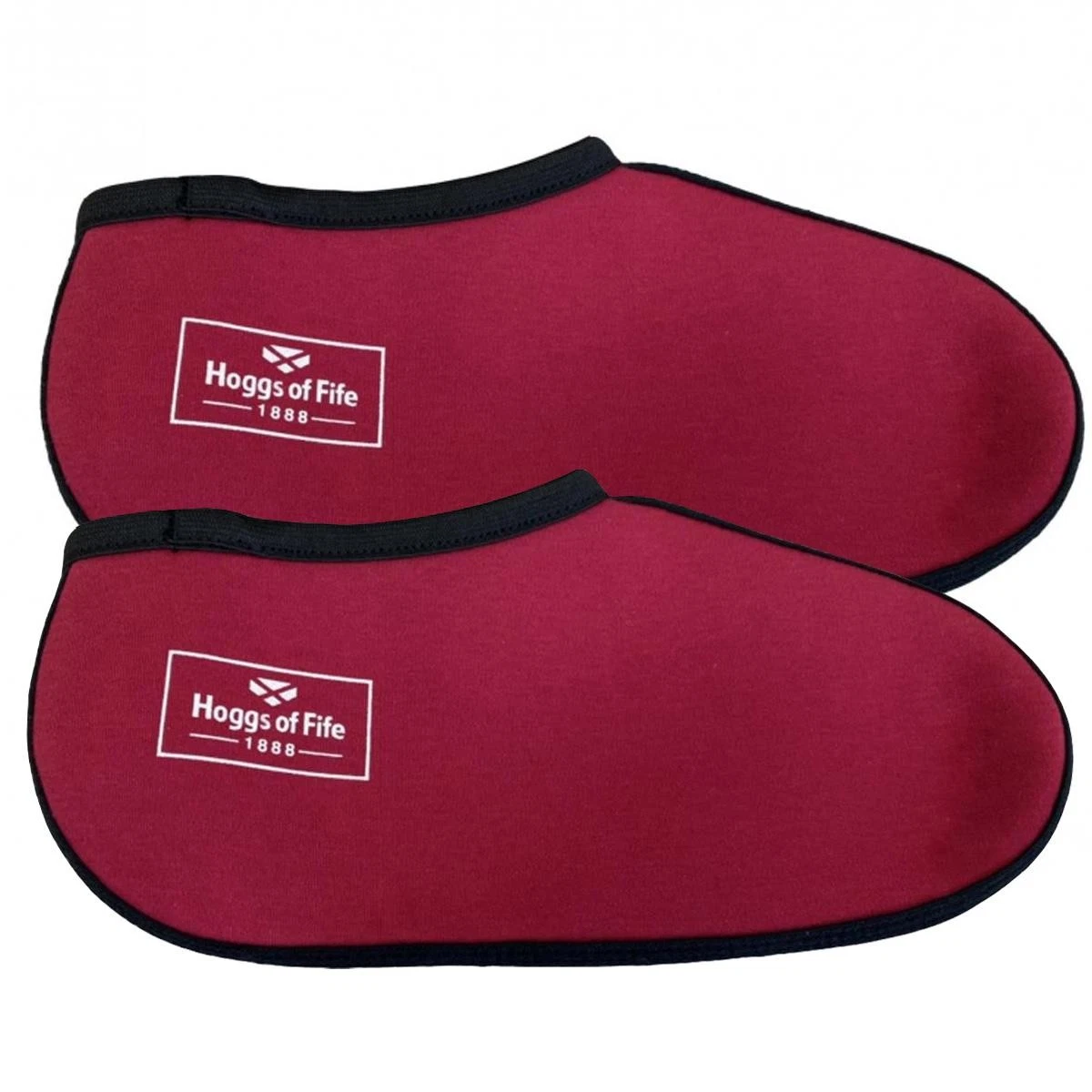 Hoggs Of Fife Mens Insulated Boot Socks Wellington Socks Burgundy ISBS XS To XXL