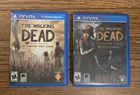 PlayStation PS Vita The Walking Dead TWD Season 1 and 2 Complete with Cases