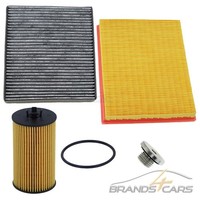 Atec Inspektionspaket Filtersatz SET A FÜR Opel Astra G 1.2 1.4 Zafira B 1.6 1.8