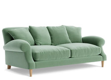 Loaf  Crumpet Medium Sofa In Cucumber Sandwich clever Velvet