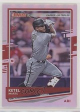 2020 Panini Donruss Career Stat Line 8/28 Ketel Marte (Base) #78 0b0g