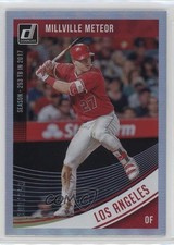 2018 Donruss Variations Stat Line Career /201 Mike Trout (Millville Meteor) 6er