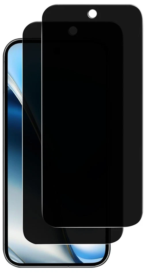 Pacote com 2 vidro temperado privacidade, anti-espião para Google Pixel 10/Pixel 10 Pro (6,3") - Imagem 2 de 2