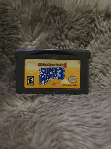 Super Mario Bros 3 GBA Super Mario Advance 4 Gameboy Advance Authentic Tested