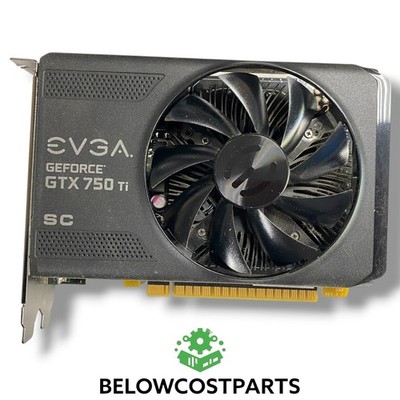   EVGA GeForce GTX 750 Ti SC 2GB GDDR5 PCIe x16 Graphics Card  