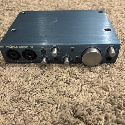PRESONUS AUDIOBOX ITWO USB Audio Interface MIDI Phantom Super Clean Sound