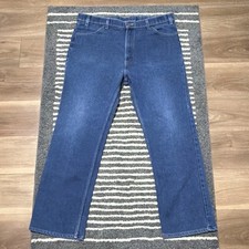 1996 Levi's 40x32 Brown Tab Action Jeans Made in USA