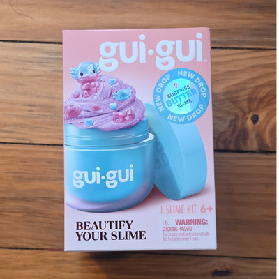 gui gui Beautify Your Slime Slime Kit Mystery Figures Charms Butter Gloss Cloud