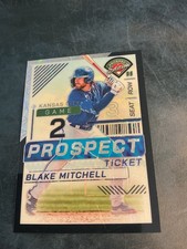 2024 Panini Prospect Edition - Blake Mitchell #72 Black Velocity Prizm /39
