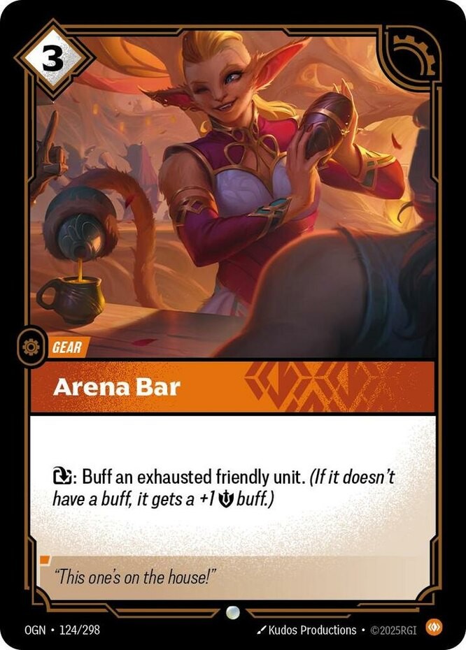 NM, English RB Regular Arena Bar - 124/298 - Common Origins (Riftbound) Riftboun