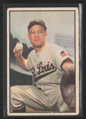 Clint Courtney #70 1953 Bowman Color card