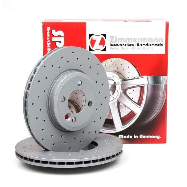 Zimmermann Sport Bremsscheiben FüR Mini R50 R53 R56 R52 R57 R55 R58 R59 Vorne-image