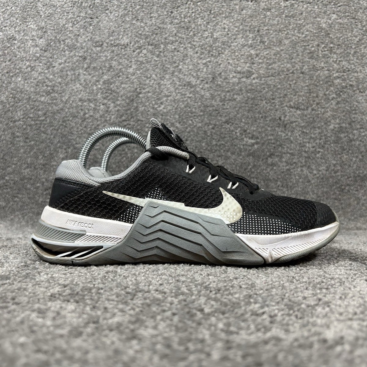Nike Metcon 7 CZ8281-010 Mens Sz 7 Black Gray White Training