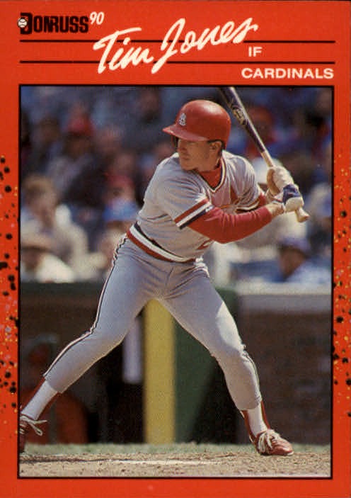 1990 Donruss #686 Tim Jones - BB