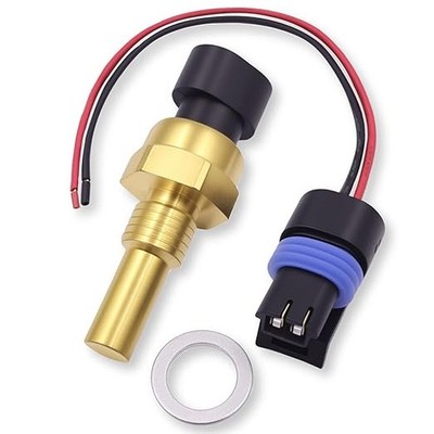 Engine Coolant Temperature Sensor, ECT Water Temp Sensor Compatble with Silvera