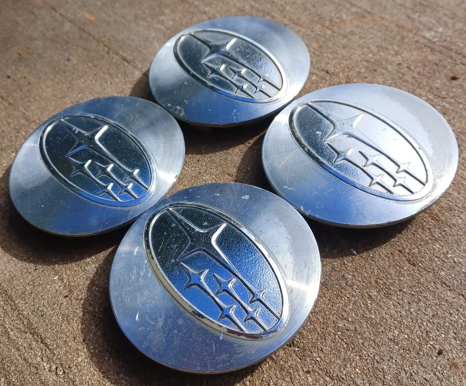 Комплект из 4 центральных колпаков Subaru Forester Impreza Outback 2019-2026 p/n 28821 FL000 - Изображение 2 из 3