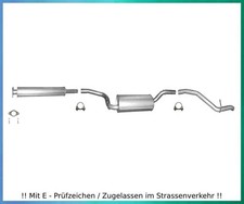 Auspuffanlage für FORD FOCUS II MK2 1.6 Ti 1.8 2.0 Stufenheck CC Auspuff