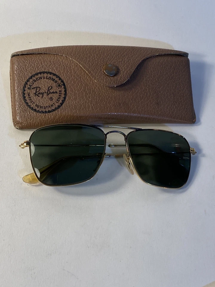 Vintage B&L USA Caravan Sunglasses With Case - Image 2 of 4
