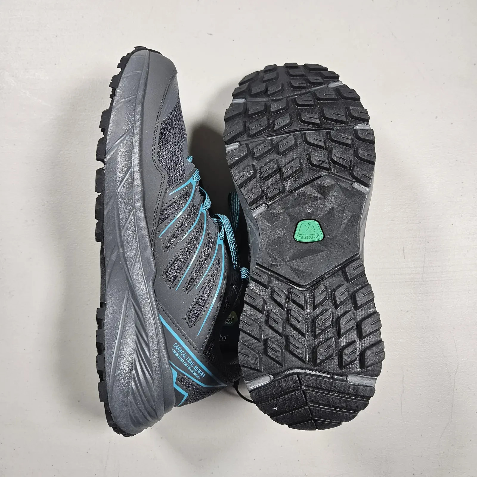 Karrimor Caracal TR 10 Mens UK 9 Trail Running Shoes Grey Blue Ortholite image 5
