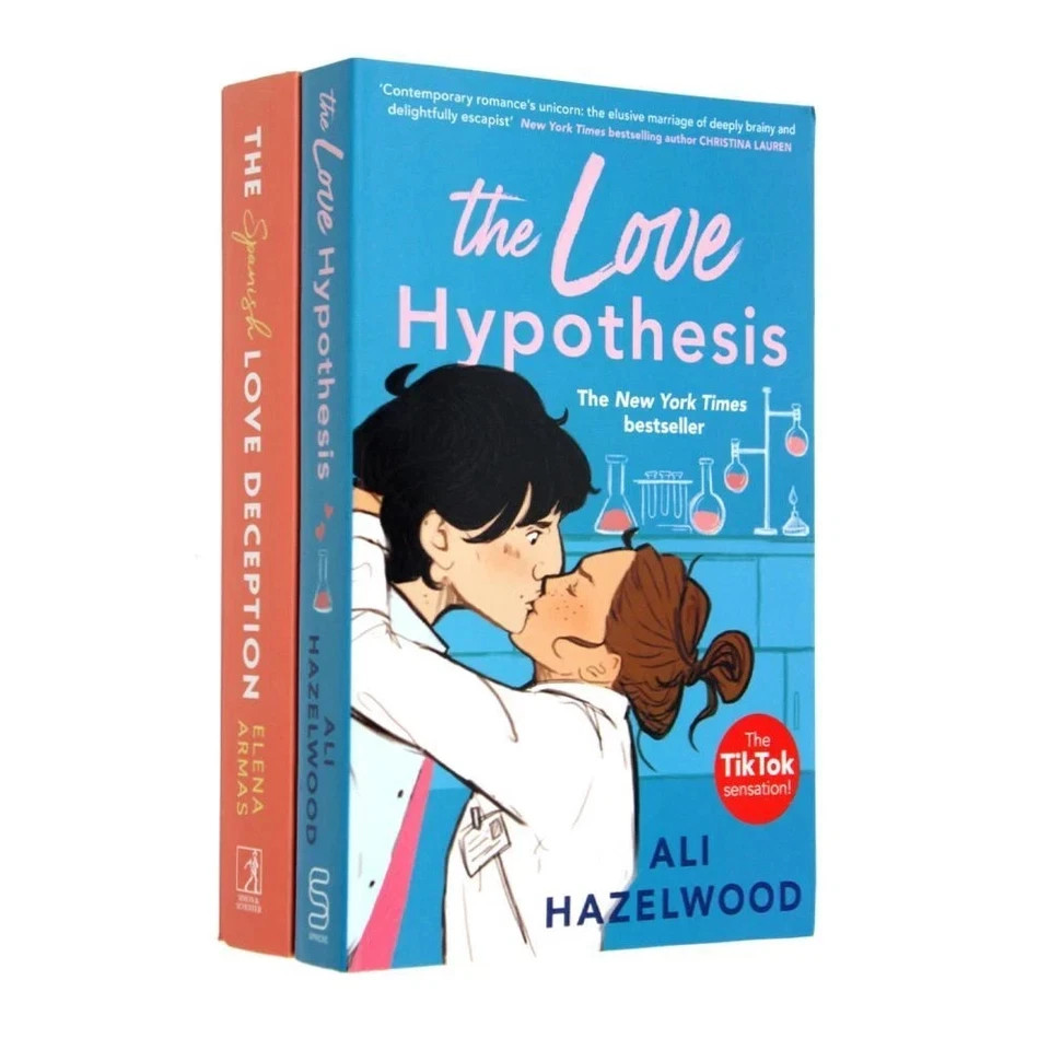 Love Hypothesis by Ali Hazelwood Spanish Love by Elena Armas 2 Books Set NEW