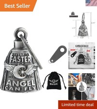 Guardian Angel Gremlin Motorcycle Bell - 3D Design Good Luck Charm Accessory