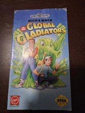 Mick & Mack: Global Gladiators (Sega Genesis, 1992) Manual Only Ship Untracked