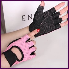 Weightlifting Gloves Women Men Fitness Gym Gloves Half Finger Breathable