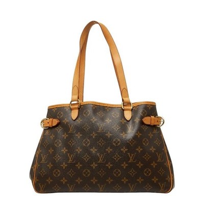 Louis Vuitton Monogram Batignolles Oriental Shoulder Bag Handbag M51154 Brown