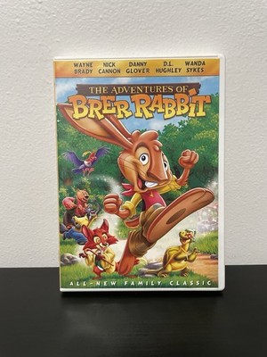 The Adventures of Brer Rabbit DVD Movie Animated Wayne Brady Nick Cannon 2006
