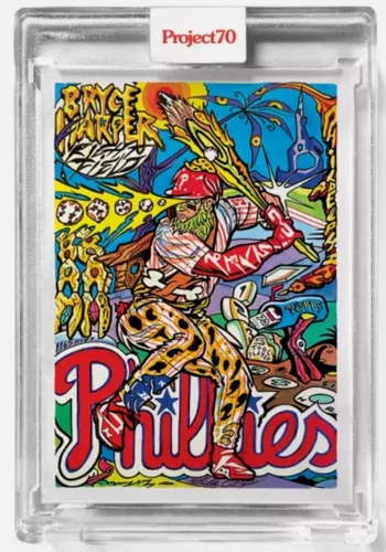 Topps Project 70 Bryce Harper by JK5 #341 Baseball Card Phillies