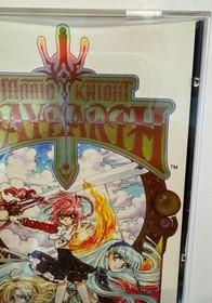 Magic Knight Rayearth Sega Saturn CIB w/ Stickers/Reg Card/Disc