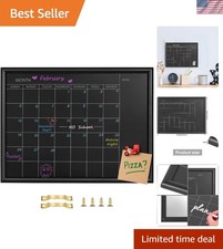 Versatile Magnetic Surface Chalkboard for Home, School Office, 10.6 x 14.6