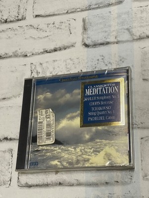 Classics for Meditation Classical Treasures CD New NIP Sealed Vintage Vtg